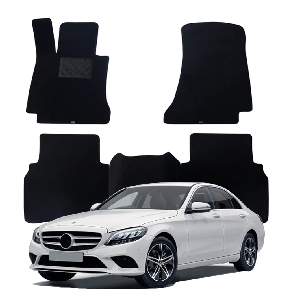 

Customized car floor mats for Mercedes-Benz C/S Class GLA/ GLB/GLC/GLE/EQB/EQE car floor mats, non-slip, durable, car carpets