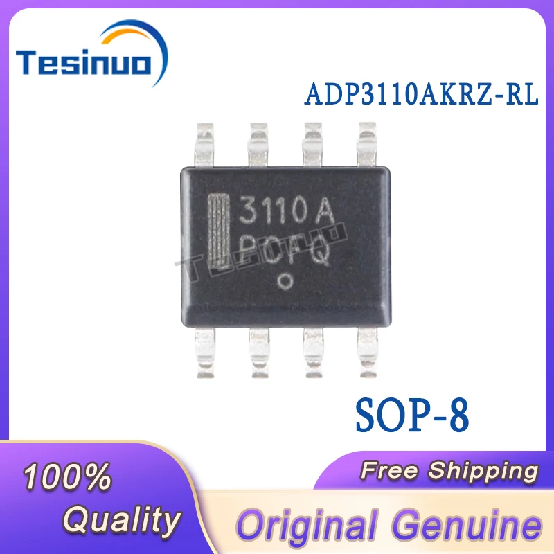 5/PCS New Original Patch ADP3110AKRZ-RL 3110A SOP-8 12V dual Bootstrap MOSFET driver chip In Stock