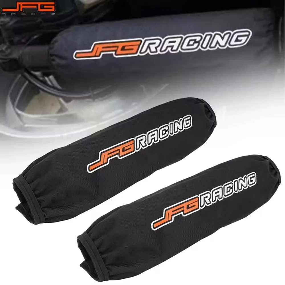 270mm 350mm Rear Fork Shock Absorber Cover Protector For ATV Quad Dirt Bike Guard Suspension Cover Wrap Set  Motorcycles Parts