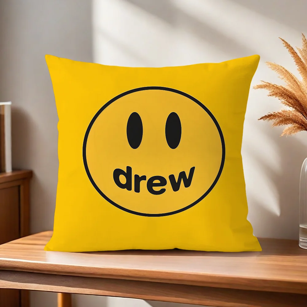 Justin D-D-Drew Bieber Kissenbezug Kissenhülle für Zuhause, Sofa, Wohnzimmer, Büro, Café, Auto – Detail 3