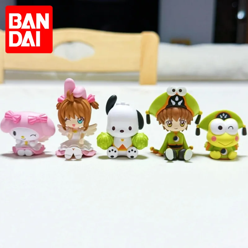 

Original Bandai Gashapon Cardcaptor Sakura Sanrio Toys For Kids Gift Anime Collectible Cartoon Model Ornaments Toys