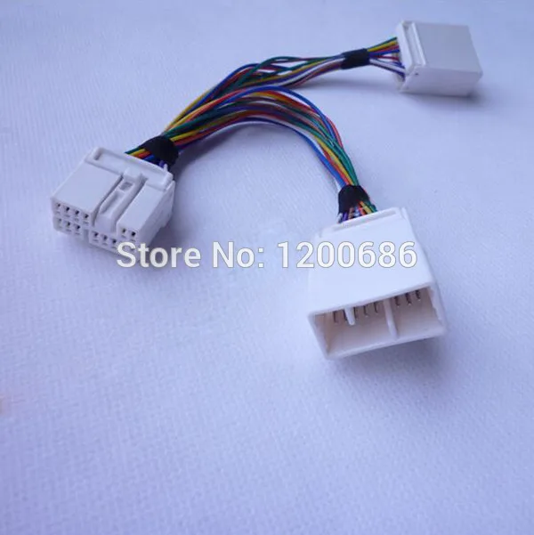 

Car CD Changer Harness Changer Splitter 14pin Y Cable Adapter for Honda CRV Civic Acura RL MDX Goldwing