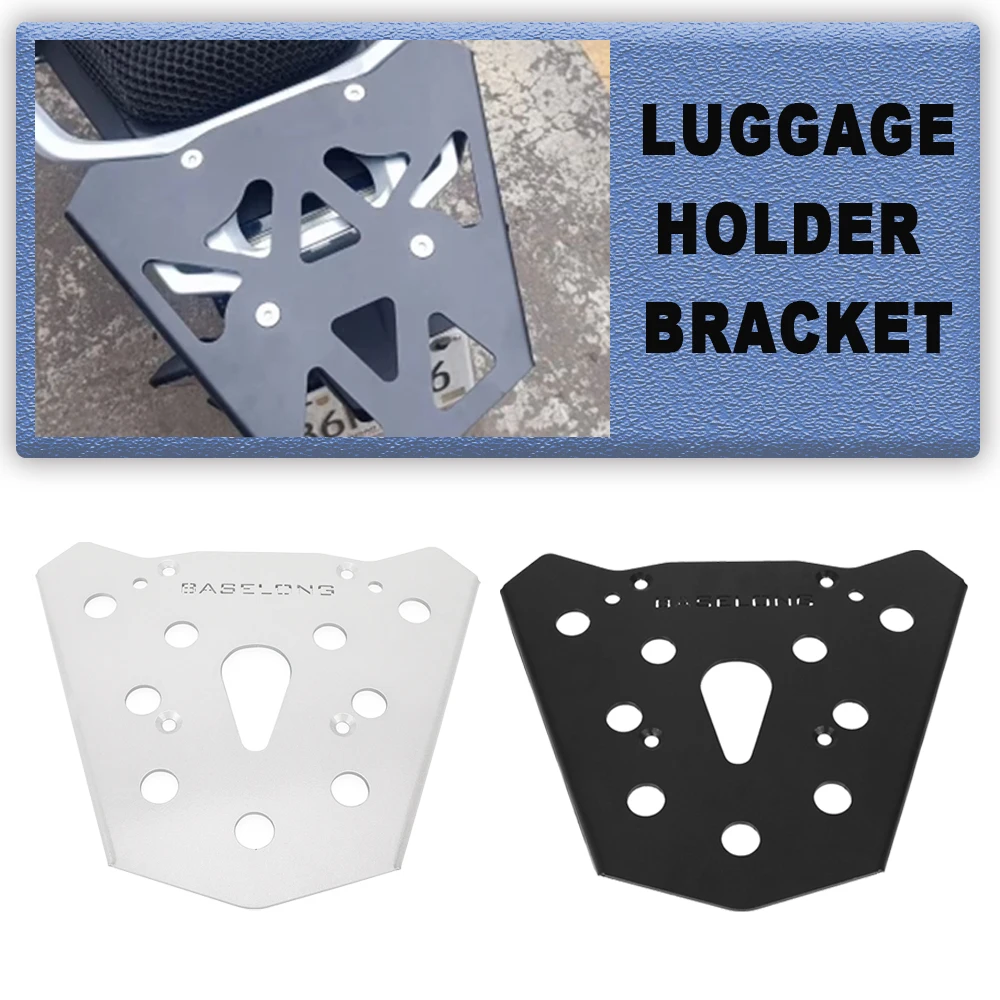 

2024 2025 2026 Luggage Holder Bracket FOR CFMOTO 450MT 450 MT 450-MT Motorcycle Rear Luggage Rack Top Case Mount Plate 450 mt MT
