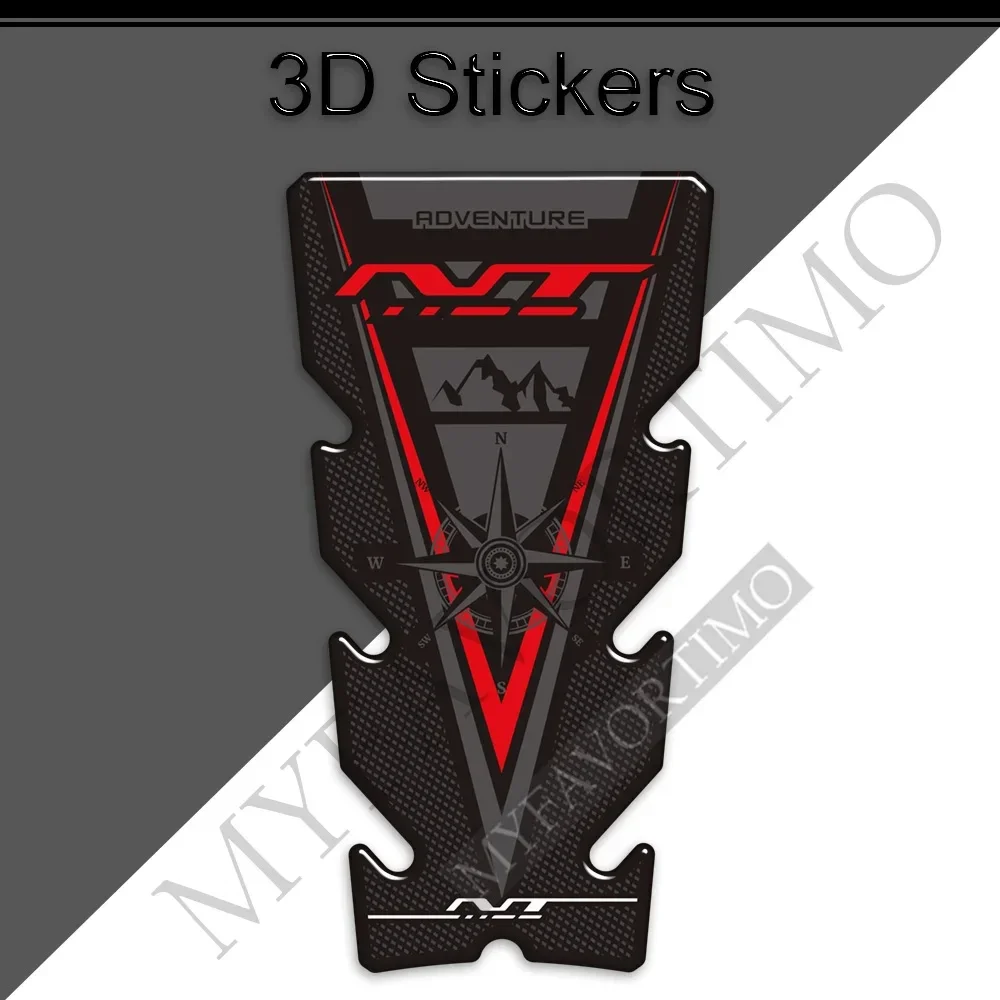 NT 650 700V 1000 1100  Fit Honda Motorcycle Accessories Adventure Stickers Decals Protector Tank Pad Gas Fuel Oil Kit Knee