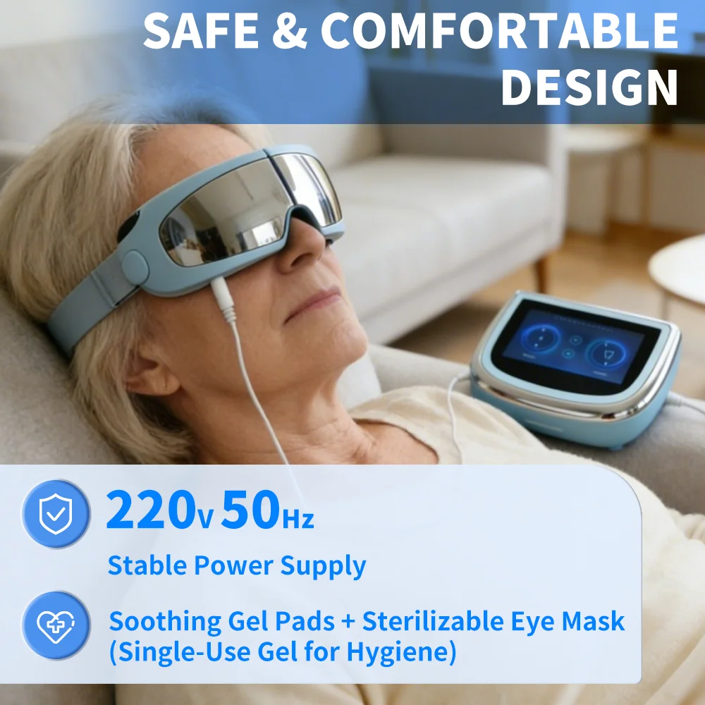 Vibration Hydrogen Generator Eye Massager Soothing for Office Workspace Use