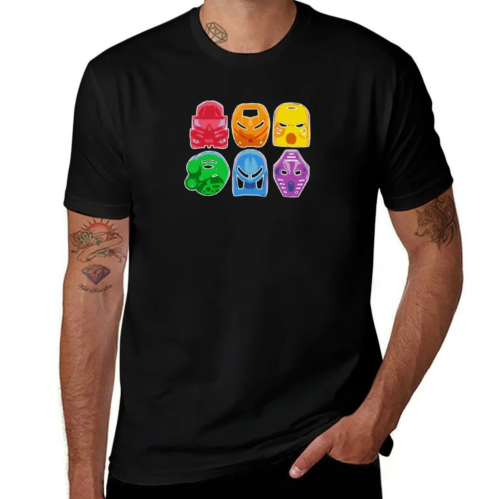 

Pride Kanohi T-Shirt Breathable Sportswear T-Shirt for Men