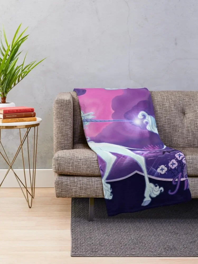 I'm Alive - Lilac Throw Blanket Moving halloween Giant Sofa Blankets