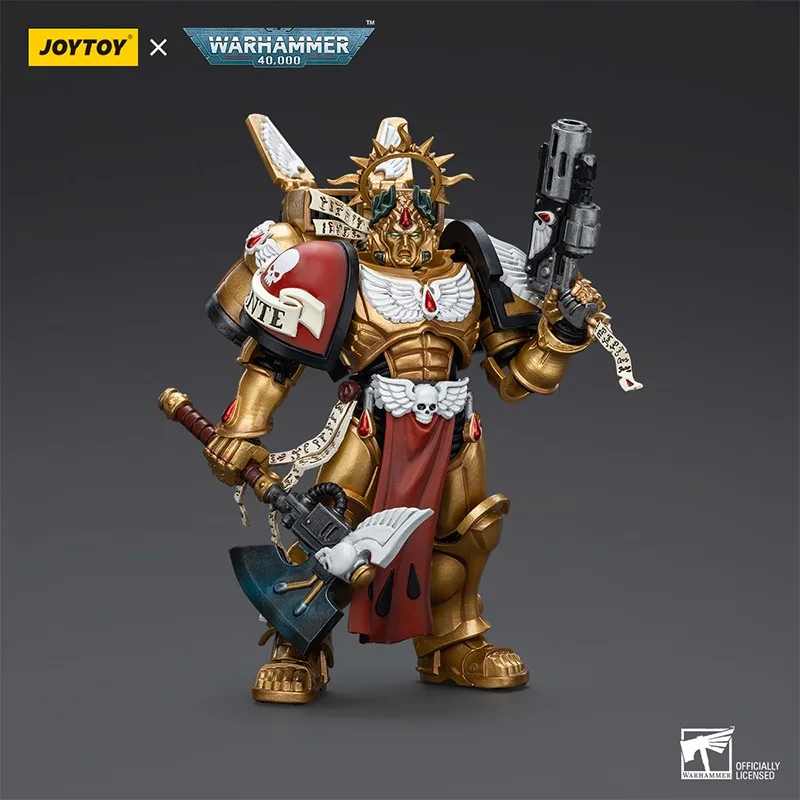 【Accessories】JOYTOY Warhammer 40k 1/18 Action Figures Blood Angels Commander Dante Model Toy  3.75inch
