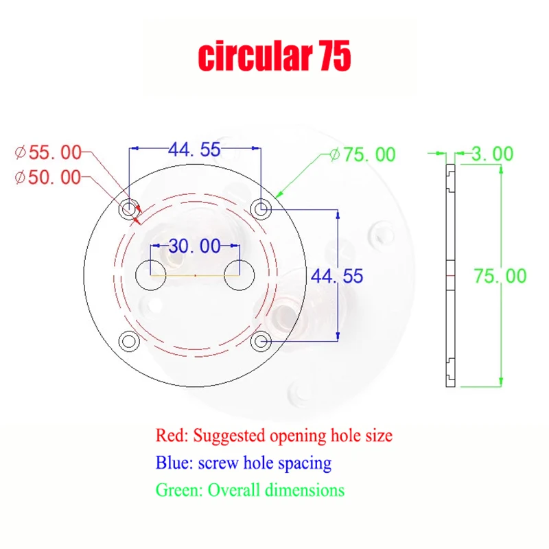 Hifi 2/4 Bit Square Aluminum Blank Terminal Plated Binding Post Speaker Board Sound Plug Connector Junction Box Audio DIY Parts