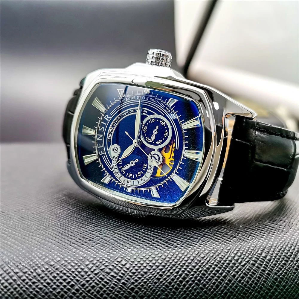 

Мужские роскошные модные простые часы-ведра в стиле панк, мужские красивые молодежные водонепроницаемые кварцевые кожаные часы для мужчин, relogio masculino