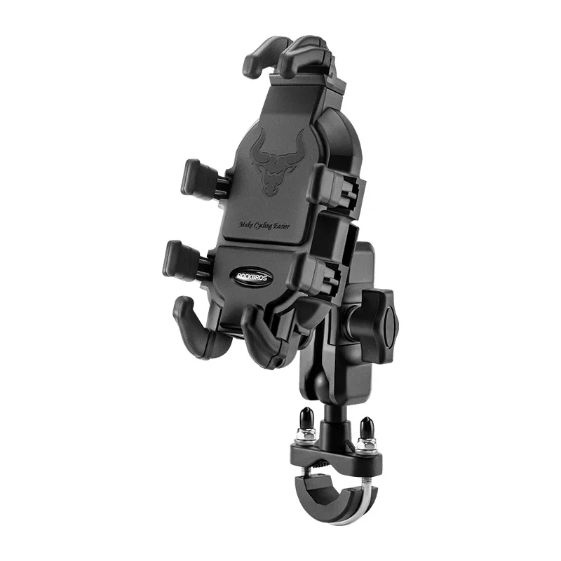 AliExpress ROCKBROS Motorcycle Bike Phone Holder Adjustable with Shock Absorber Module Nonslip Bike Phone Stand