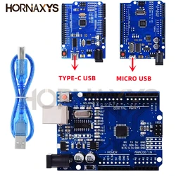 Zunr3-開発ボード,ch340g,mhz,arduino,USB,type-c,マイクロ,1個