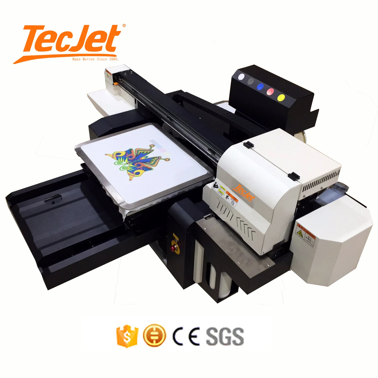 TECJET 600*900mm cotton fabric printer for t-shirt printing