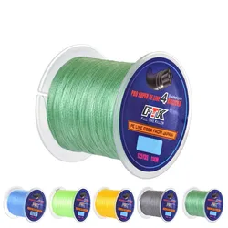 Hilo de pesca trenzado multifilamento, línea de pesca de PE de 114M, 8-60lb, Japón, 4 cables