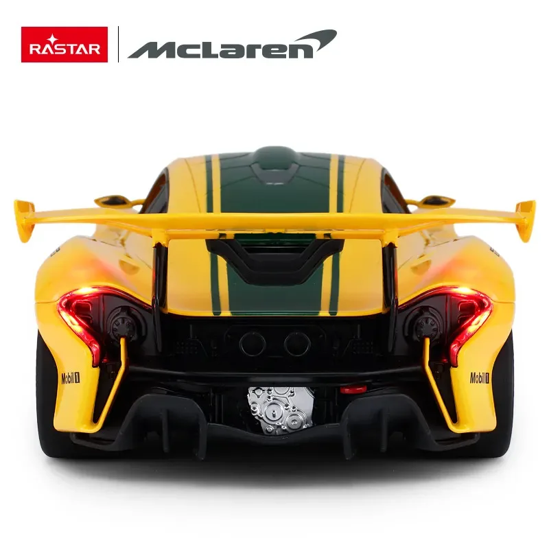 RASTAR Mclaren P1 GTR RC Car Model 1:14 RC Cars LED Lights Rubber Wheels Vehicle Toys For Children Adults