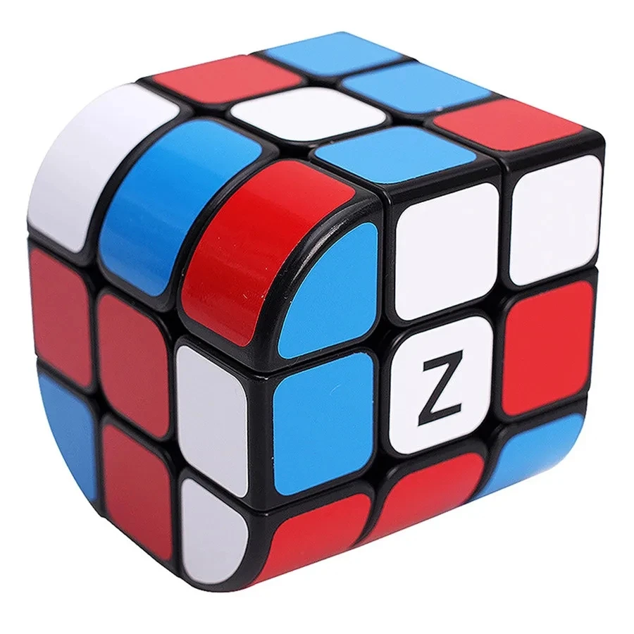 ZCUBE 3x3 Black Trihedral Unequal Magic Cube Professional Cubo Magico Puzzle Toy For Children Kids Gift Toy