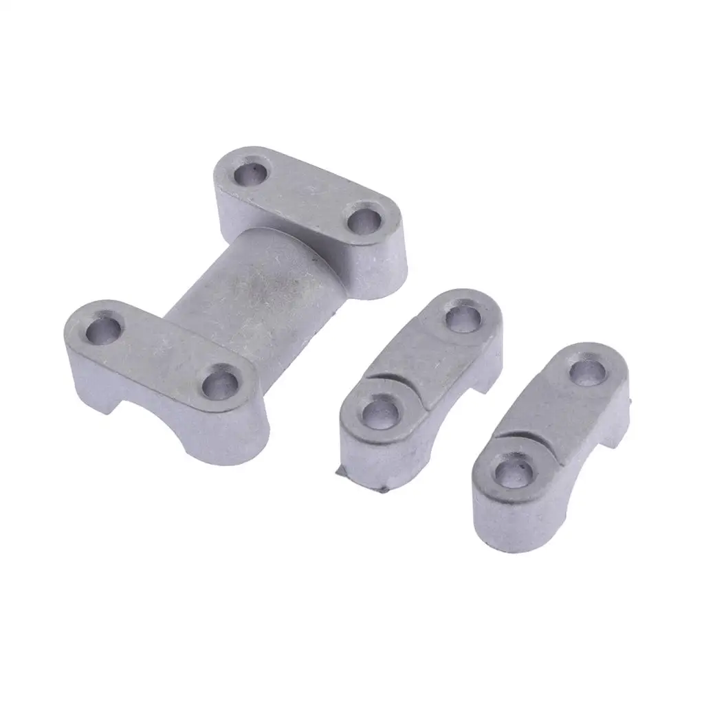 

28mm Fat Bar Riser Mount CNC Alloy Handlebar Clamp Adapter for Motorcycles ATV Quad Bike Custom Upgrade