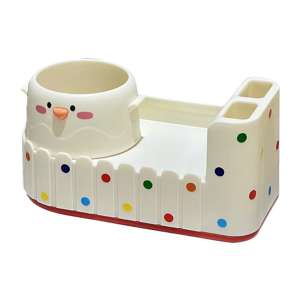 Large Capacity Pen Holder Multiple Compartments Multifunctional Pen Storage Box Stationery Storage Desk Organizer Desktop Use