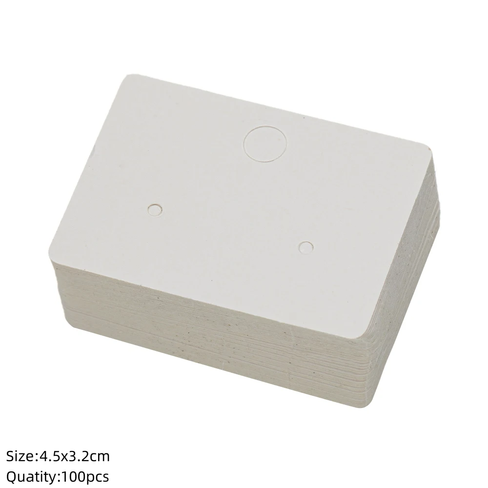 100PCS Earring Display Cards for Small Business Packaging