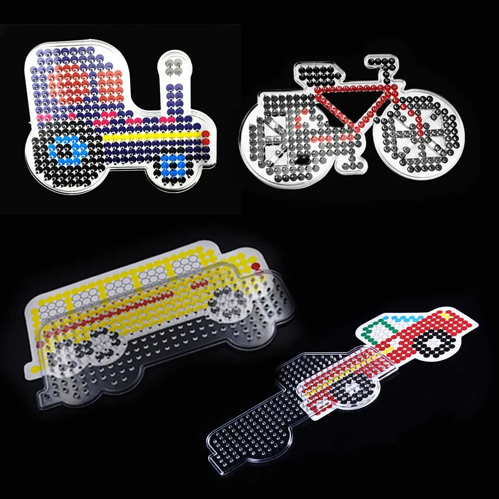 5Mm Hama Kralen Pegboards Diy Kralen Tool Educatief Perler Zekering Beadbond Patronen Puzzel Template Strijken Papier Kids Speelgoed