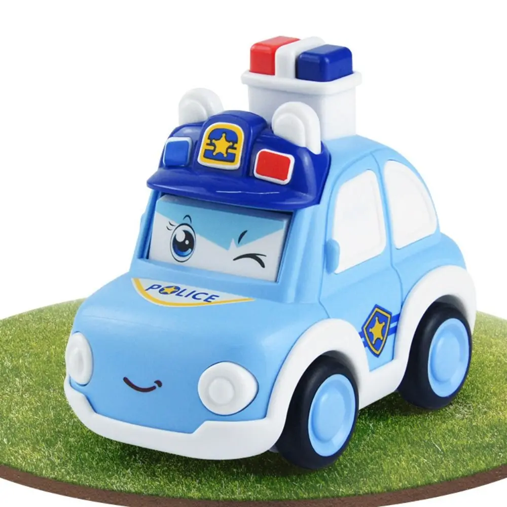 Police Car Press and Go Car Toy Fire Truck Vehicle Push and Go Cars Pull Back Mini Vehicles Wind-up Cars Toys Kids/Children