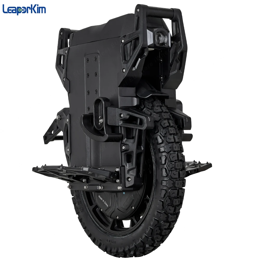 Neuestes LeaperKim Veteran Lynx S 151,2V 2700Wh Akku Smart BMS 3800W Motor Elektrisches Einrad 2,75-14 Schlauchlos 90mm Federweg – Detail 26