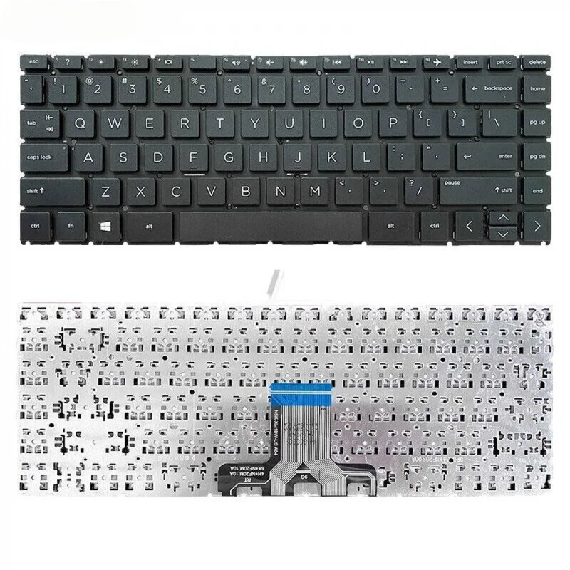SS+US Layout Laptop Keyboard For HP 14-CK 14-CD 14M-CD 14-CE 14-DG TPN-Q207 TPN-I131 No Backlit Replacement Part