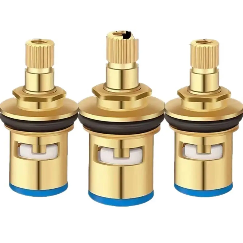 Universal Ceramic Faucet Replacement Brass Valve Core Quick Opening G1 2 Tap Repair Parts Home Improvement Hardware