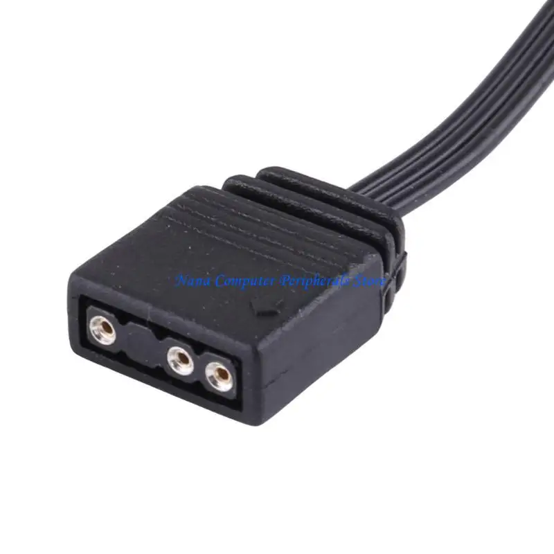 Cable adaptador del controlador F68C SQC128 para QL LL120 ICUE Synchonous Argb 4PIN 3PIN Adapter Cable