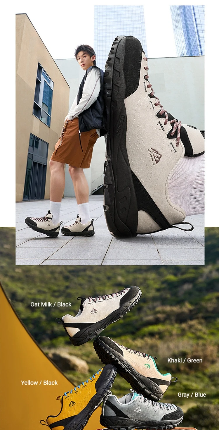 361 Degrees Silva Outdoor-Wanderschuhe für Herren, Weich, Leicht, Atmungsaktiv, Verschleißfest, Gummi, Rutschfest, Herren-Sneakers 672633306 – Detail 11
