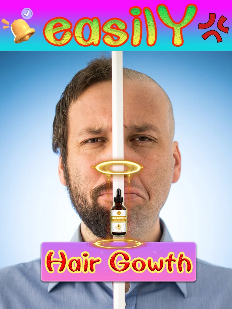 

Take off wig，Get confidence back，hair growth！！！