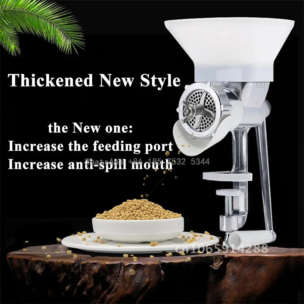 

Pet Feed Manual Processing Machine Small Animals Food Feed Fish Dog Bird Pellet Food Making Granulator Machine Cat Parrot