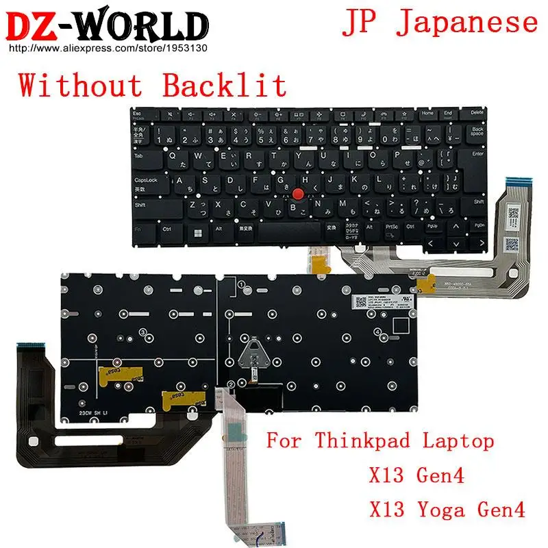 US UK English JPJapanese Backlit Keyboard For Lenovo Thinkpad X13