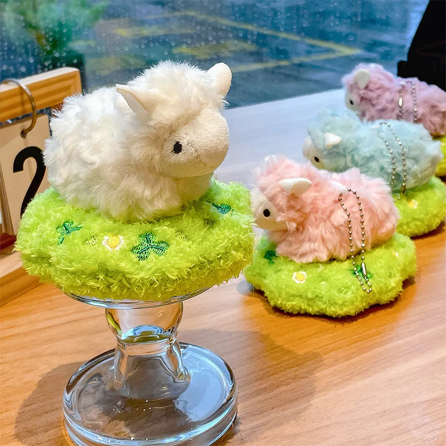 

Fun Lawn Little Sheep Doll Pendant Plush Toy Keychain Bag Pendant Children's Doll Gift