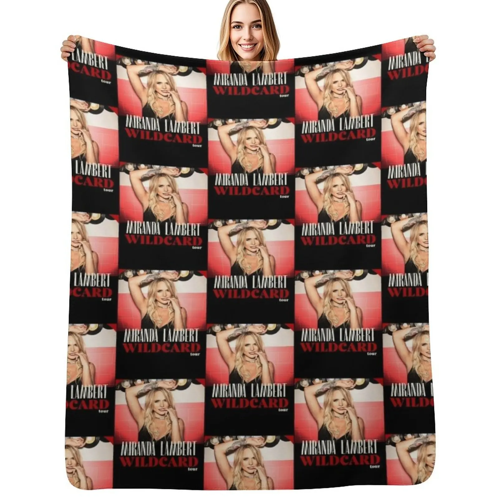 

best seller of miranda lambert singer international tour Throw Blanket For Baby cosplay anime Designers Shaggy Blankets