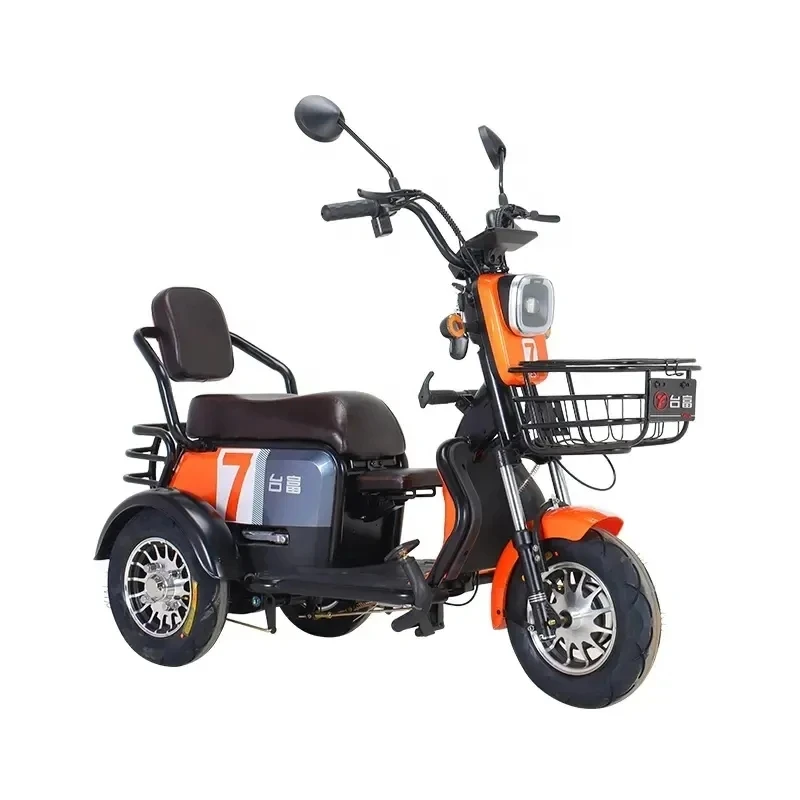 

2024 Long Battery Life Customized logo Left and Right Turn signal New Small Electric Tricycles