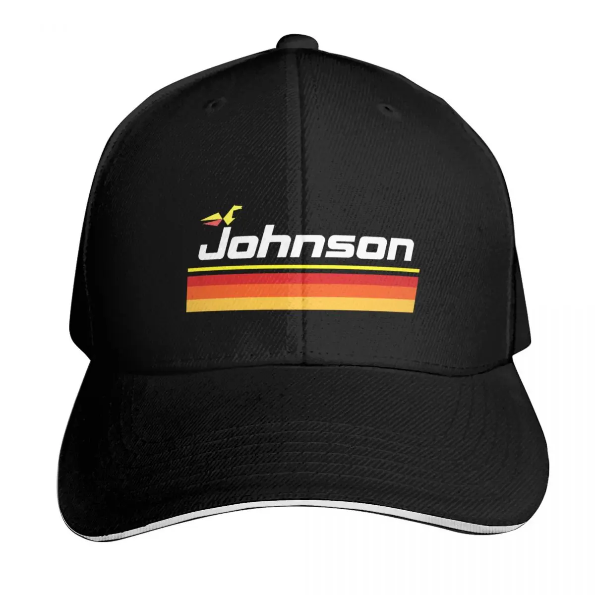 Retro Johnson Outboards Shirt Baseball Cap Curved Brim Classic Fit Low Profile Unstructured Unisex for Men Women