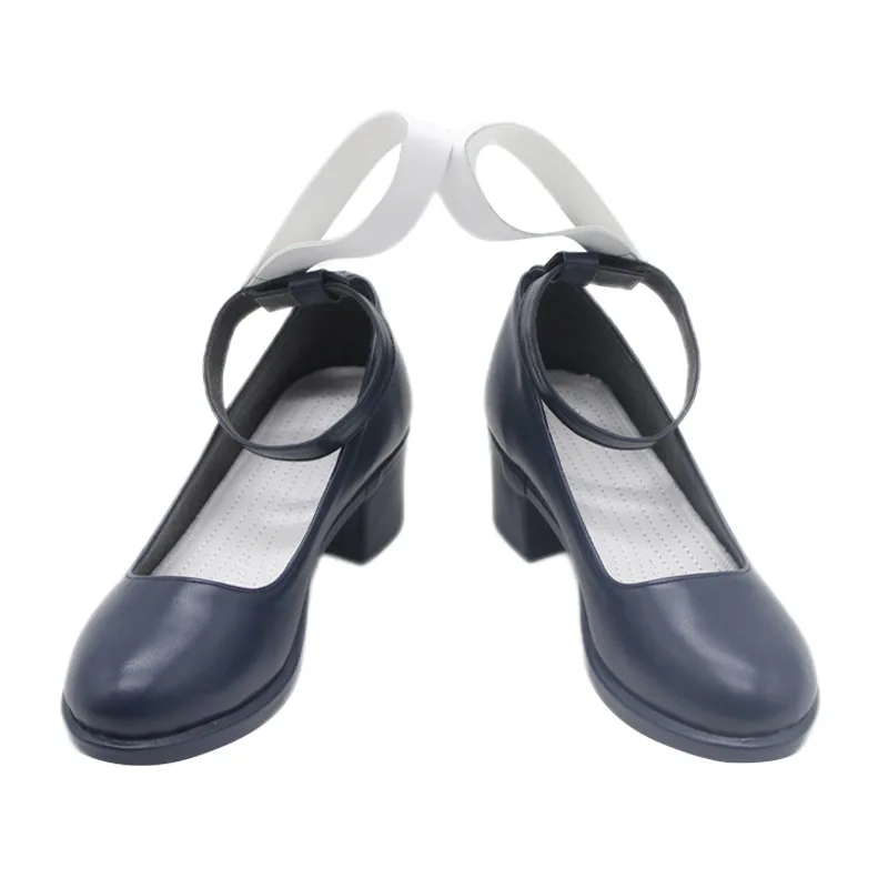 Anime Cosplay Shoes High Heel PU Shoes Cosplay Props For Snow Miku 2025 Halloween Carnival Boots Custom Made