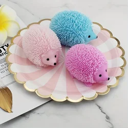 1pc Pinch Funny Cute Doll Toy Hedgehog Squeeze Ball Glitter Creative Toy (Random Color)