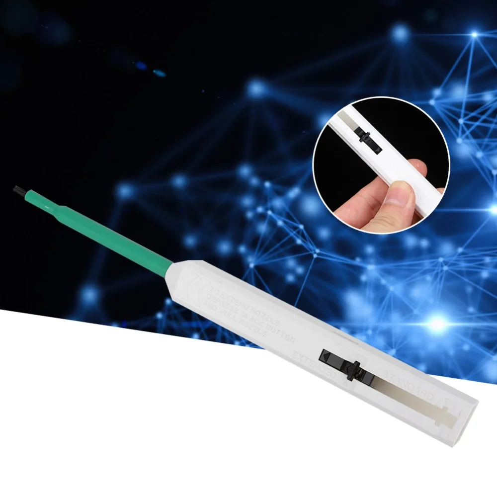 

2.5mm Fiber Optic Cleaning Pen for FC/ST/SC/MU 175mm-210mm Optical Cleaner Microfiber Extended Rod Design Networking Cables