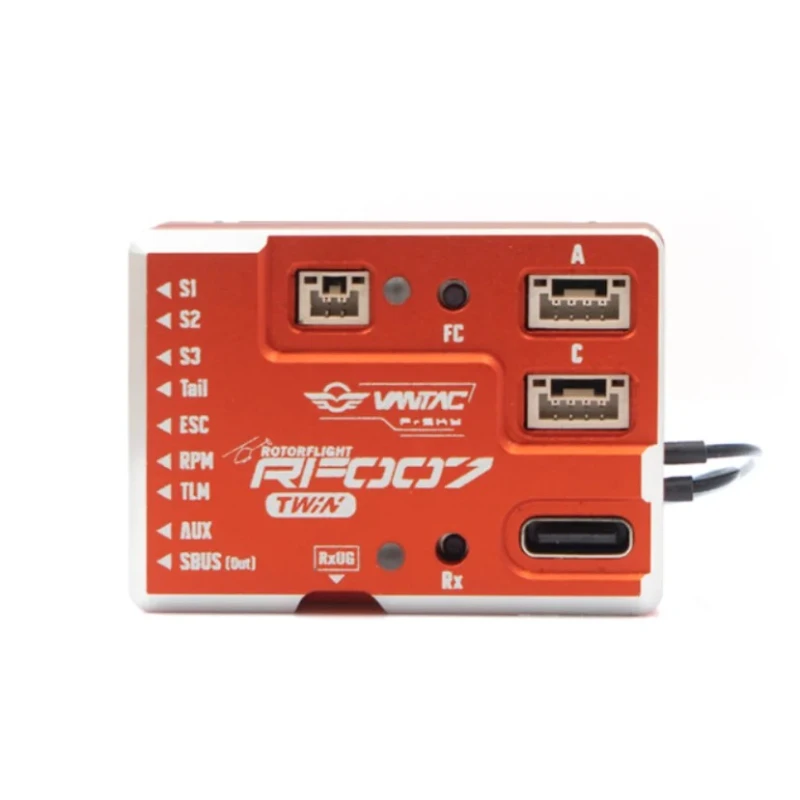 1pcs for ROTORFLIGHT VANTAC FrSky RF007 Archer+/ Twin Protocol FBL Helicopter Flight Controller Integrated Receiver