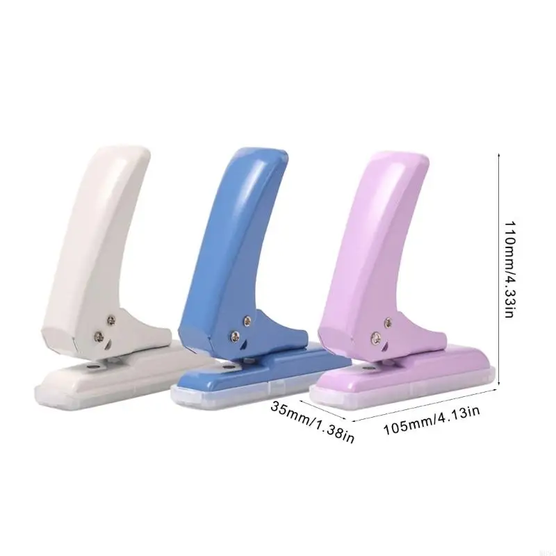 W89C compacts paper paper puncher, puncher papiter cho tấm lá lỏng lẻo cung cấp văn phòng