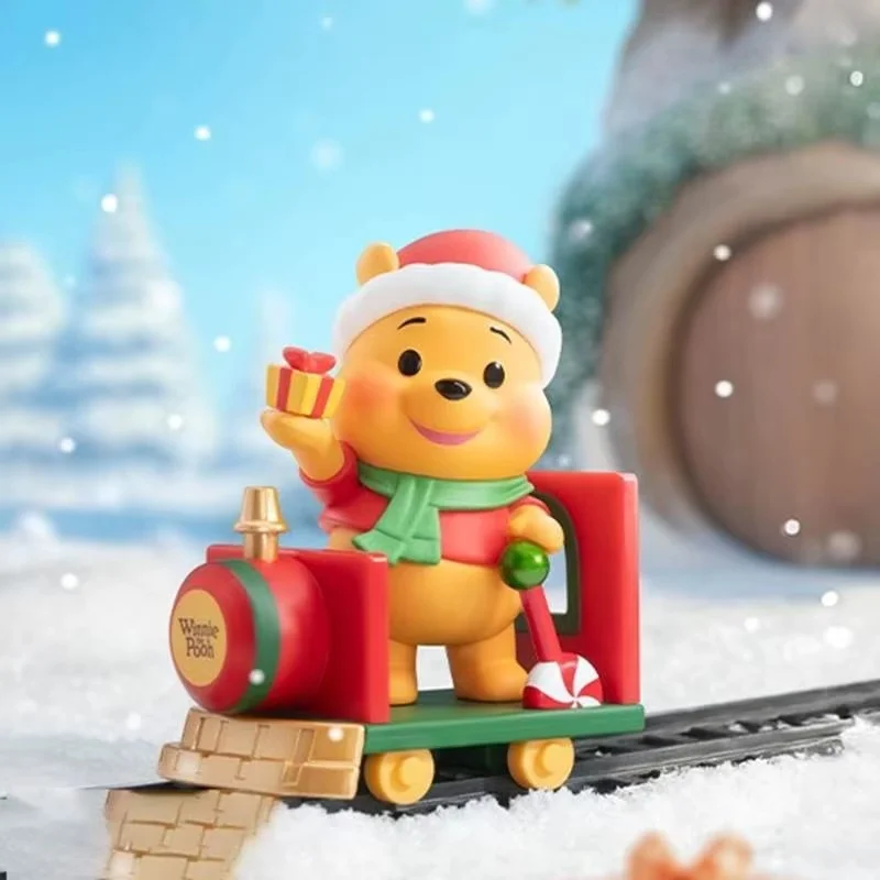 Disney Winnie The Pooh Serie di consegna regalo Scatola cieca Tide Play Simpatico tappezzeria per bambole Scatola misteriosa da collezione Regalo di Natale per bambini