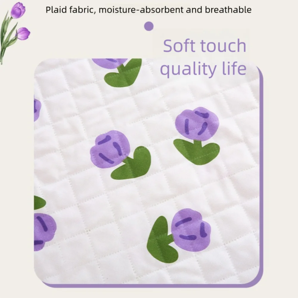 Soft Waterproof Cartoon Diaper Mat Non-Slip Washable Baby Sleeping Underpads Breathable Bedding Urine Pads Kids