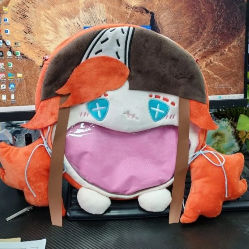 

Игра Anime Identity V Косплей Черлидер Лилия Бар София Большой Рот Прозрачный Кампус Рюкзак на молнии Сумка на плечо