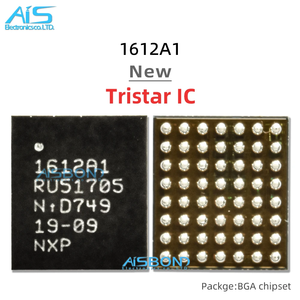 10Pcs/Lot New 1612A1 Tristar IC For iPhone 11 Pro X 8 8Plus Xs Max XsMax XR 11Pro 11ProMax U2 U6300 usb Hydra charging 56Pins