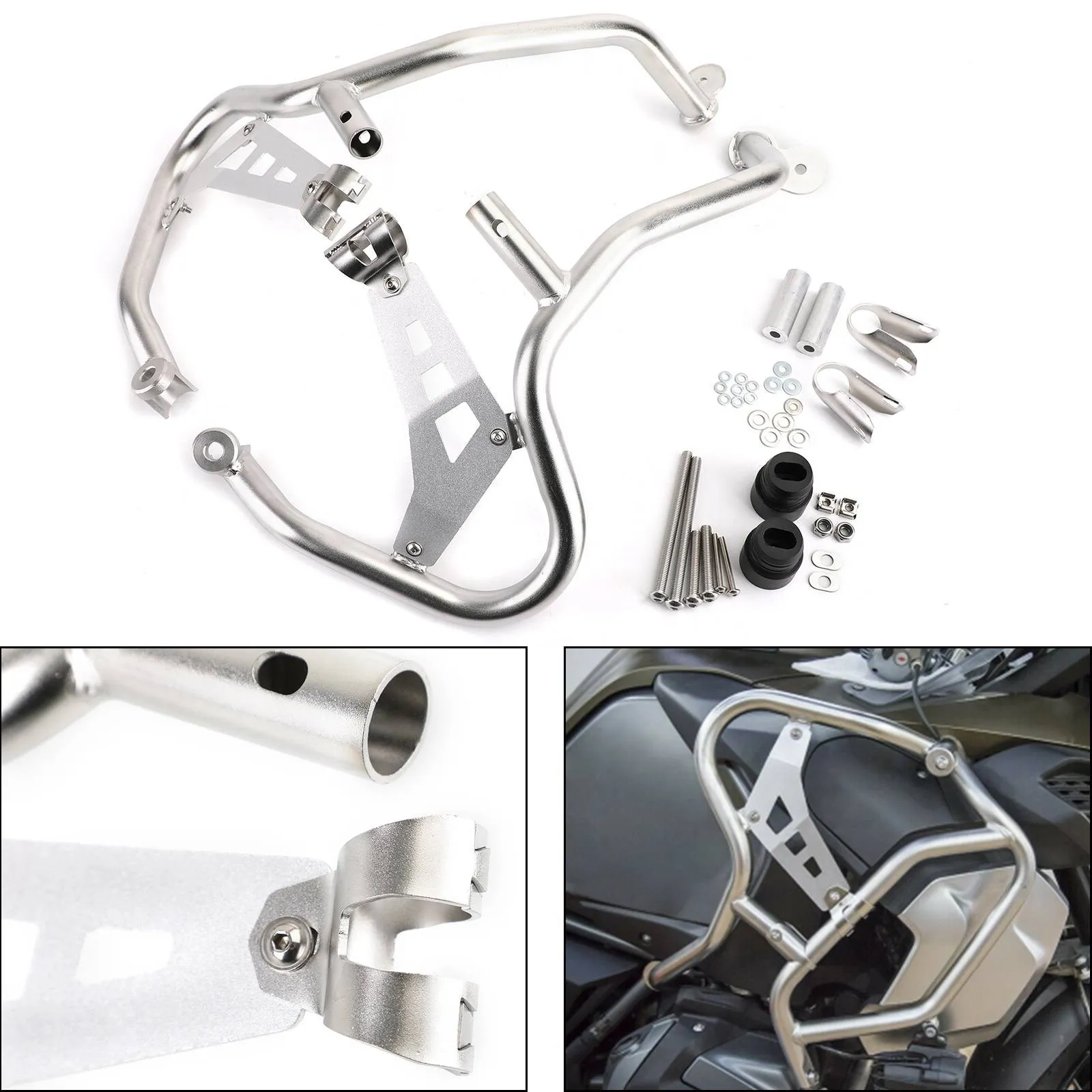 

Artudatech Tank Protection Crash Bar Extension Fit for BMW R1250GS Adventure 2018 2019 2020 2021