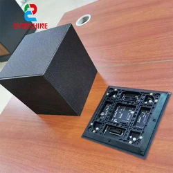 45Degree Beveled Edge LED RGB P2.5 32S Indoor 160X160mm 64x64 Dots Led Full Color Module for 90 Degrees Right Angle Advertising