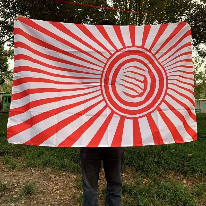 Custom Personal Flag 100D Polyester One Layer 100% Bleeding Digital Printing Double Stitched Banner