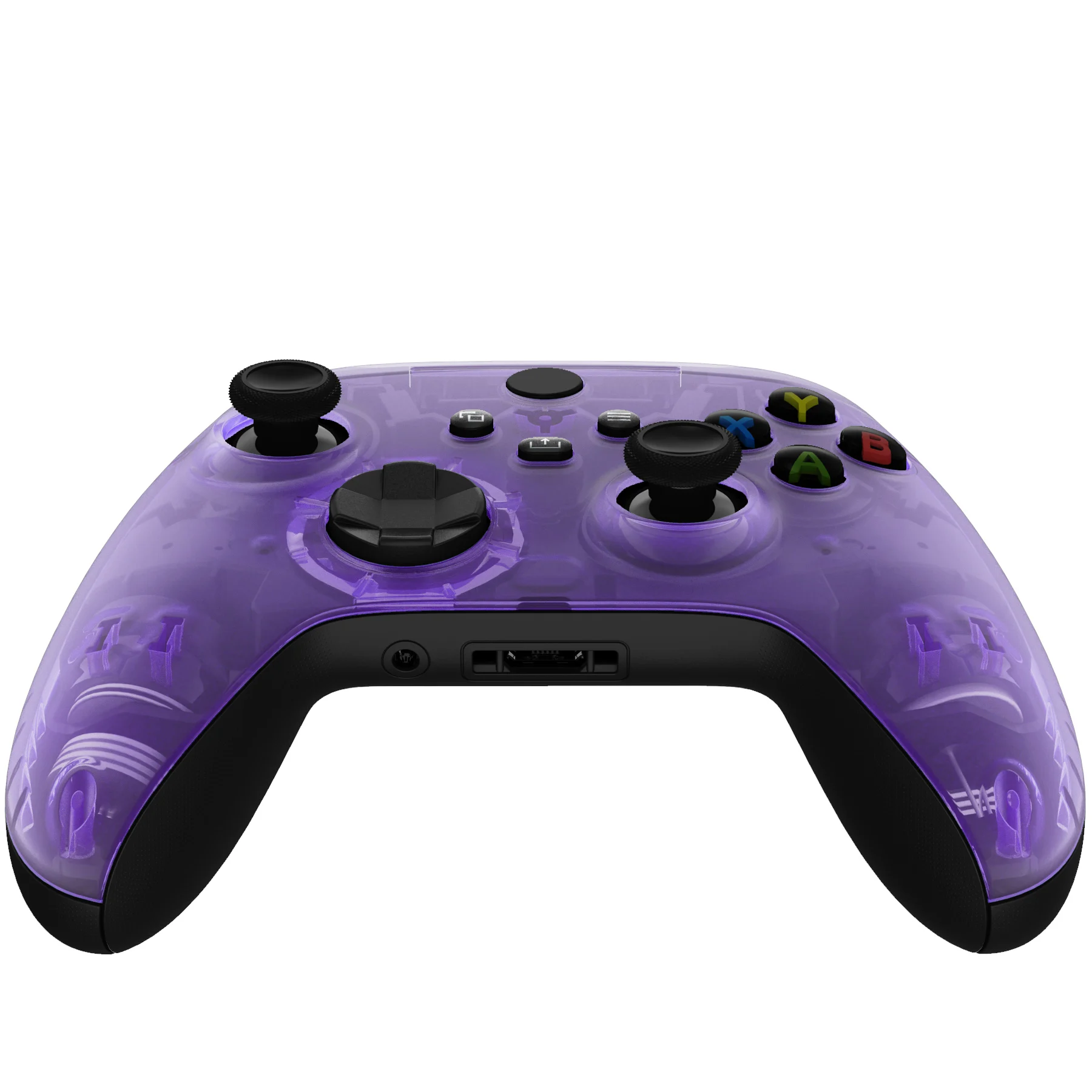 EXtremeRate-Boîtier avant de remplacement pour manette X-box série S, coque personnalisée, plaque frontale transparente, contrôleur non inclus